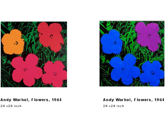 Andy Warhol, Flowers, 1964