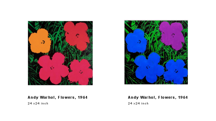 Andy Warhol, Flowers, 1964